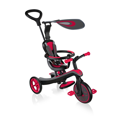 Велосипед дитячий GLOBBER серії EXPLORER TRIKE 4 в 1, червоний, до 20 кг, 3 колеса