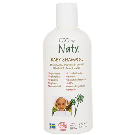 Органический детский шампунь Naty с алоэ вера, 200 мл - lebebe-boutique - 2