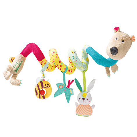 Спіральна іграшка-підвіска Lilliputiens ведмідь Цезарь