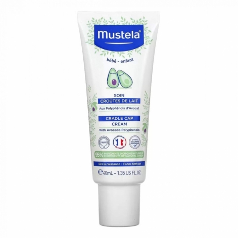 Крем від себорейних скоринок Cradle Cap Cream 40 ml Mustela, ШК 3504105034412