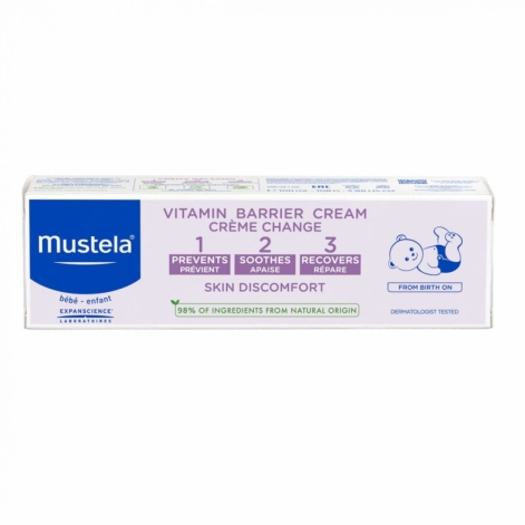 Витаминизированный защитный крем под подгузник Mustela, 50 мл - lebebe-boutique - 2