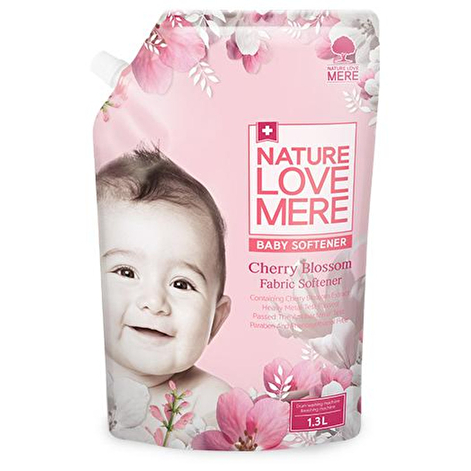 Кондиціонер для дитячого одягу Nature Love Mere з екстрактом цвітіння вишні 1300 мл
