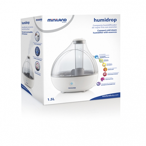 Зволожувач повітря з функцією ароматерапії Humidrop Miniland 1,5 л - lebebe-boutique - 6
