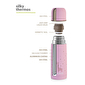 Термос для рідин рожевий SILKY THERMOS PINK 350ML - lebebe-boutique - 3