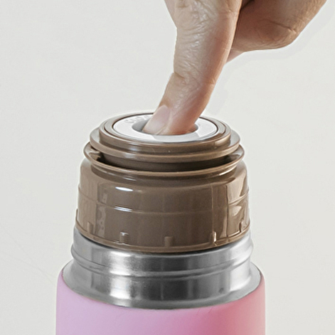 Термос для рідин рожевий SILKY THERMOS PINK 350ML - lebebe-boutique - 5