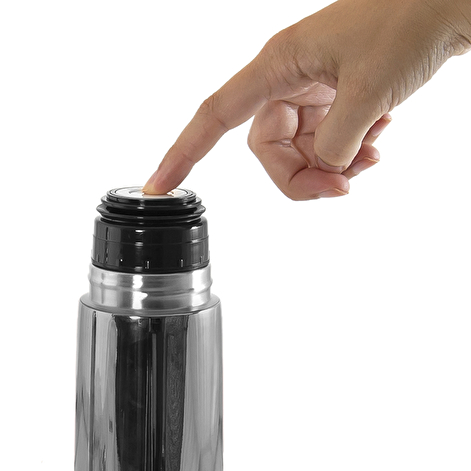 Термос питний 500 мл у комплекті з термосумкою DELUXE THERMOS SILVER - lebebe-boutique - 5