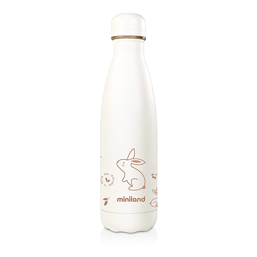 Термопляшка Miniland Natur Bottle 500 мл bunny, арт. 89346, купити, ціна