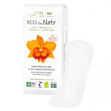 Одноразові щоденні гігієнічні жіночі прокладки ECO BY NATY. 32шт - lebebe-boutique - 2