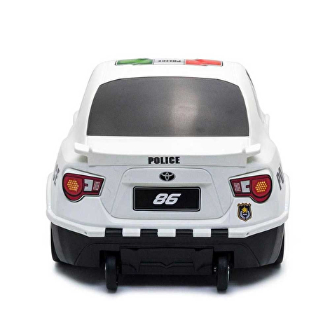 Детский чемодан-машинка Ridaz Toyota 86 Police (91005W-POLICE) - lebebe-boutique - 3