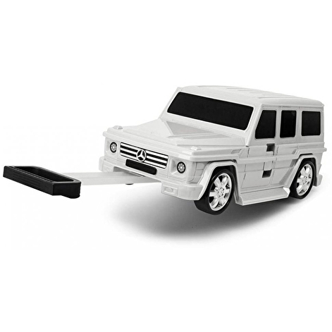 Детский чемодан-машинка Ridaz Mercedes-Benz G-Class Белый (91009W-WHITE) - lebebe-boutique - 3