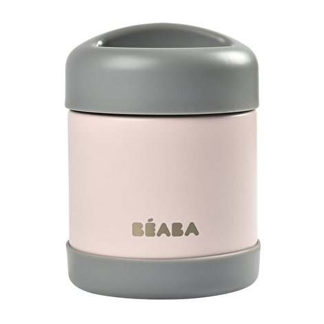 Термос Beaba для їжі 300 мл. рожевий/сірий - lebebe-boutique - 7