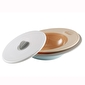 Набір посуду (2 тарілки, кришка, прибори, стакан і нагрудник)-персик - lebebe-boutique - 2
