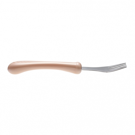 Набор детский - ложка, вилка, нож Beaba Inox розовый - lebebe-boutique - 8