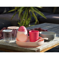 Набір: тарілка, миска, стакан, ложка Beaba 4+ рожевий/сірий - lebebe-boutique - 8