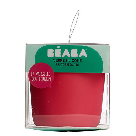 Стакан Beaba силіконовий 180 мл рожевий - lebebe-boutique - 5