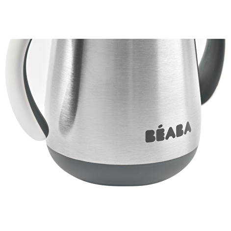 Поїльник Beaba з трубочкою металевий 250 мл сірий - lebebe-boutique - 7