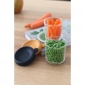 Набір контейнерів Beaba для зберігання склянних 2 шт. (2х250 мл) синій/оранжевий - lebebe-boutique - 5