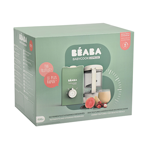 Пароварка - блендер Beaba Babycook Express - оливковий - lebebe-boutique - 2