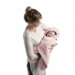 Конверт флісовий Beaba Babynomade 0-6 міс. рожевий - lebebe-boutique - 5