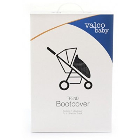 Накидка на ножки Valco Baby Boot Cover Snap, Snap Trend, Snap 4 Trend / Charcoal - lebebe-boutique - 4