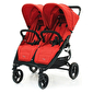 Детская коляска универсальная 2в1 для двойни Valco baby Snap Duo Fire Red