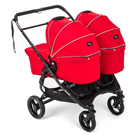 Детская коляска универсальная 2в1 для двойни Valco baby Snap Duo Fire Red - lebebe-boutique - 6