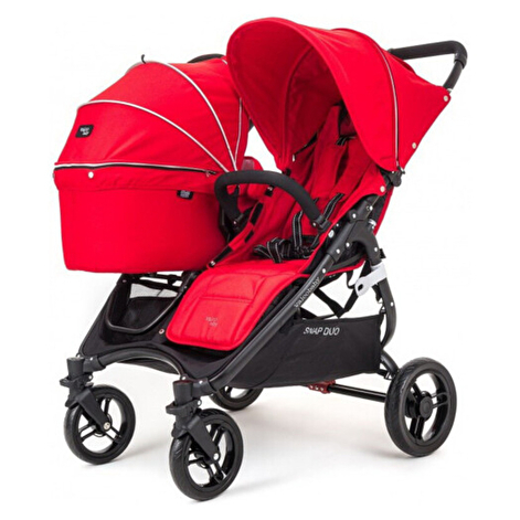 Дитяча коляска універсальна 2в1 для двійні Valco baby Snap Duo Fire Red - lebebe-boutique - 8