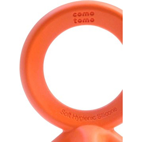 Силиконовый прорезыватель оранжевый Comotomo - lebebe-boutique - 4