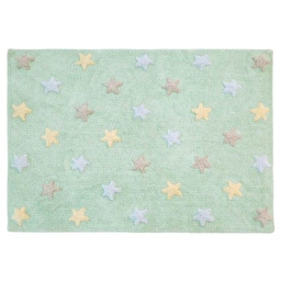 Килим Lorena Canals Tricolor Star Soft/Mint 120 X 160 Cm