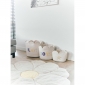 Корзина для іграшок Childhome Flower 30x20x15 см білий - lebebe-boutique - 3