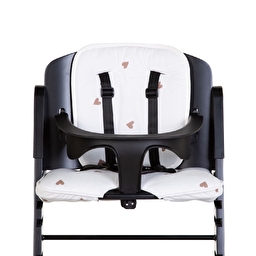 Подушка до стільця для годування Childhome Evosit High Chair - hearts