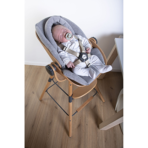 Сидіння для новонародженого до стільця для годування Childhome Evolu natural/anthracite - lebebe-boutique - 4
