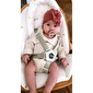 Подушка на сидіння для новонародженого Childhome Evolu gold dots - lebebe-boutique - 7
