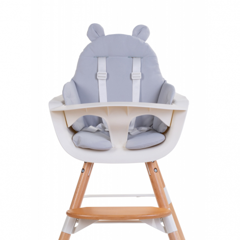 Подушка до стільця для годування Childhome Evolu водонепроникна grey - lebebe-boutique - 8