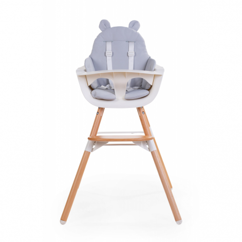 Подушка до стільця для годування Childhome Evolu водонепроникна grey - lebebe-boutique - 9