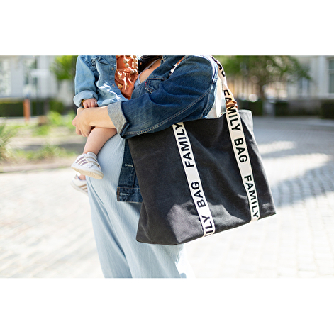 Сумка Childhome Family bag canvas black - lebebe-boutique - 5