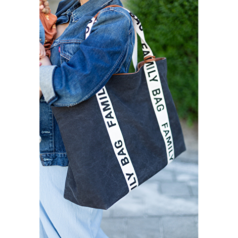 Сумка Childhome Family bag canvas black - lebebe-boutique - 8