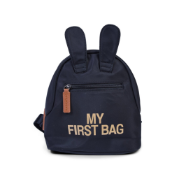 Рюкзак дитячий Childhome My first bag black/gold