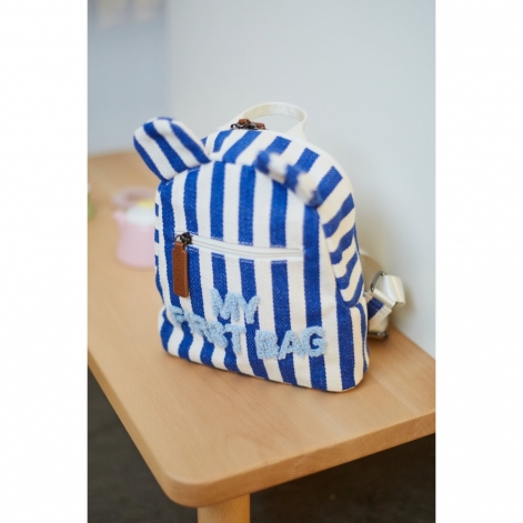 Рюкзак дитячий Childhome My first bag stripes electric blue - lebebe-boutique - 10