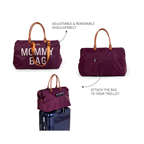 Сумка Childhome Mommy bag aubergine - lebebe-boutique - 2