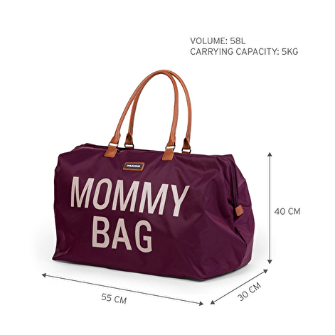 Сумка Childhome Mommy bag aubergine - lebebe-boutique - 3