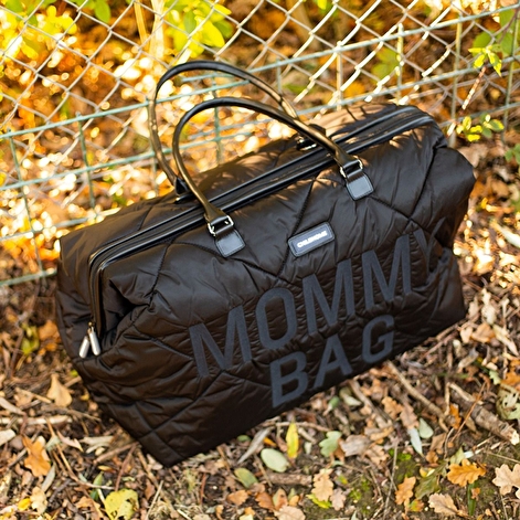 Сумка Childhome Mommy bag - puffered black - lebebe-boutique - 12