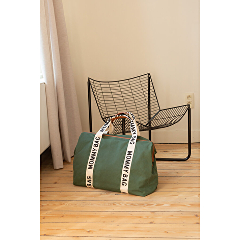 Сумка Childhome Mommy bag Signature - canvas green - lebebe-boutique - 8