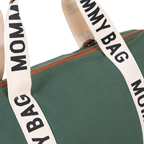 Сумка Childhome Mommy bag Signature - canvas green - lebebe-boutique - 13