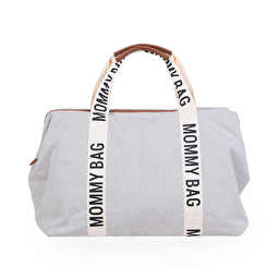 Сумка Childhome Mommy bag Signature canvas off white