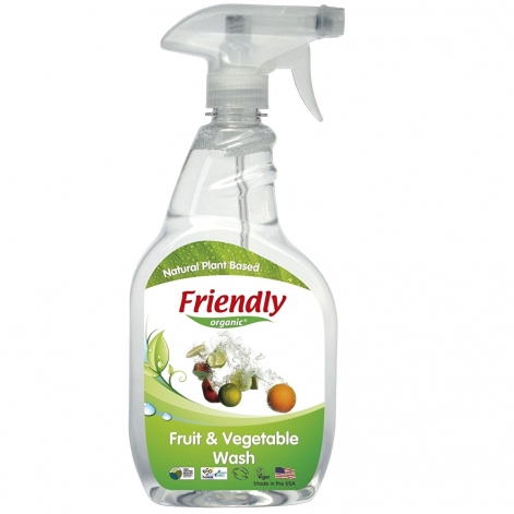 Органическое средство для мытья овощей и фруктов 650 мл, Friendly organic