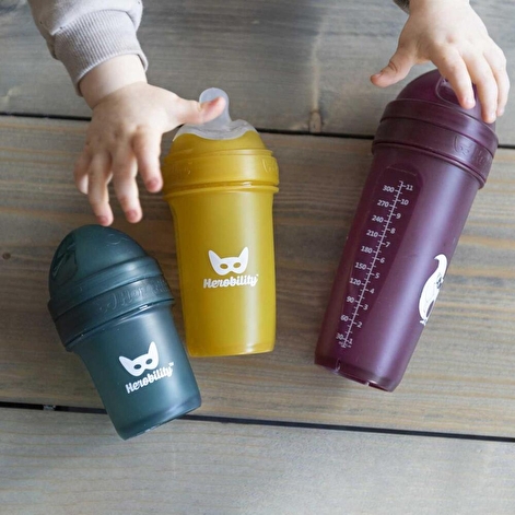 Herobility - Бутылочка Herobottle 340 ml, цвет Dark Green - lebebe-boutique - 3