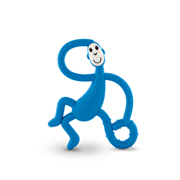 Игрушка-грызун Танцующая Мартышка 14 см, синий Matchstick Monkey