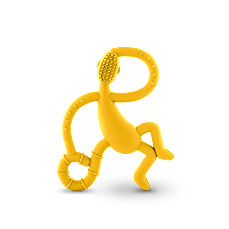 Іграшка-гризун Танцююча Мавпочка 14 см,жовтий, Urban Baby - lebebe-boutique - 3