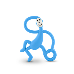 Іграшка-гризун Танцююча Мавпочка 14 см,блакитний, Urban Baby